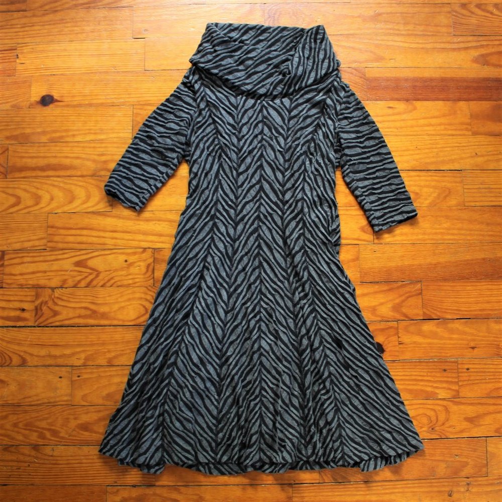 Vintage Striped Sweater Dress
